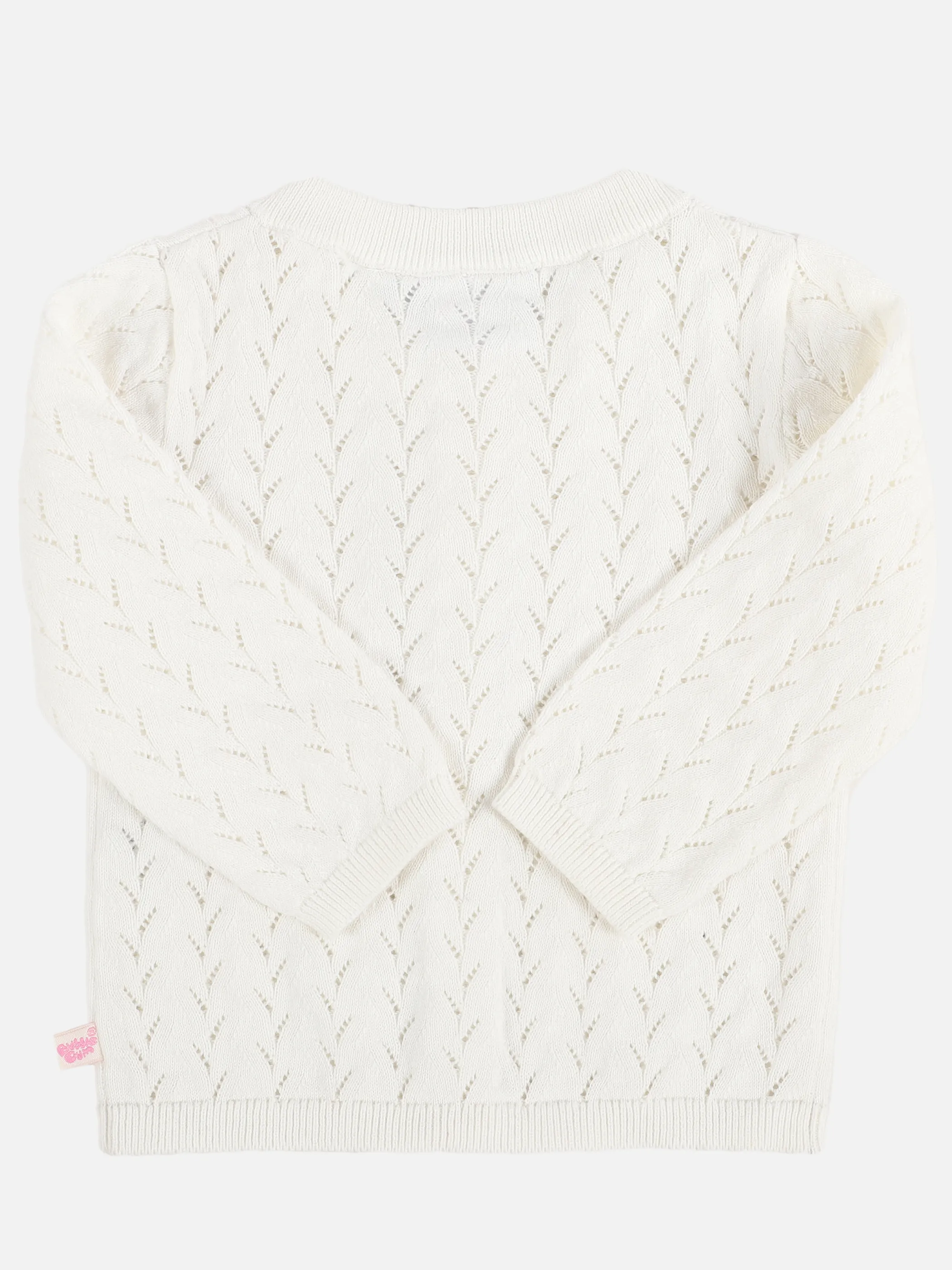 Baby Mädchen Cardigan mit Lochstickerei