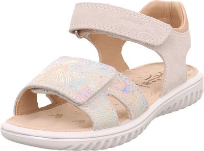 Superfit Sparkle Sandaler, Hvit/Gull
