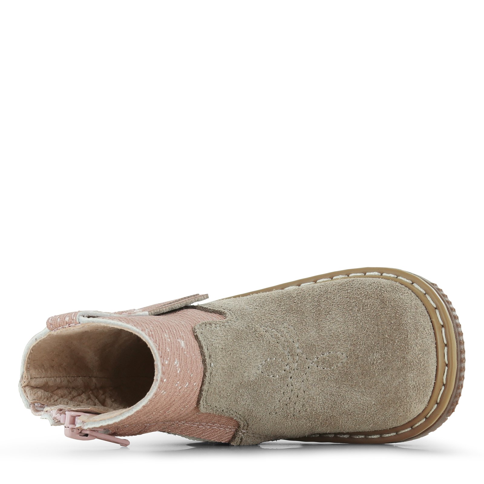 Shoesme rosa Stiefel mit Fransen