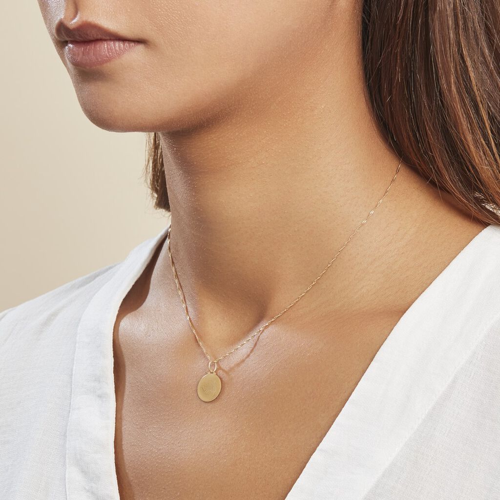 Pendentif Lamie Zodiaque Or Jaune