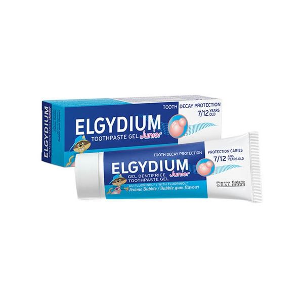 Elgydium Gel Dentífrico Junior Bubble 7-12A 50ml
