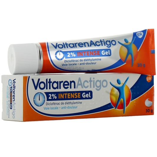 VoltarenActigo 2% intense Entorse et Contusion - Pharmacie des Drakkars