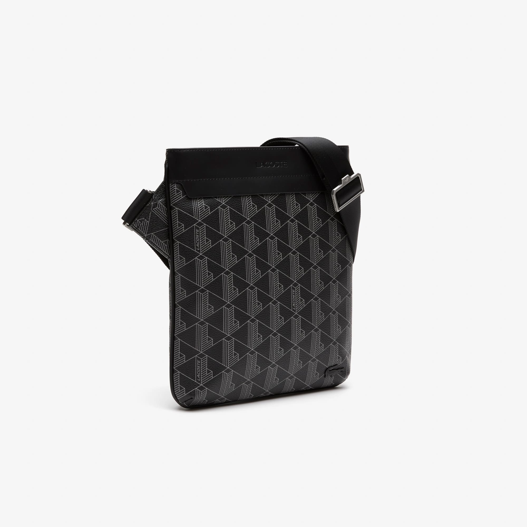 Sac bandoulière homme Lacoste The Blend avec imprimé monogramme Sacoches & Pochettes - Noir - Lacoste - Homme