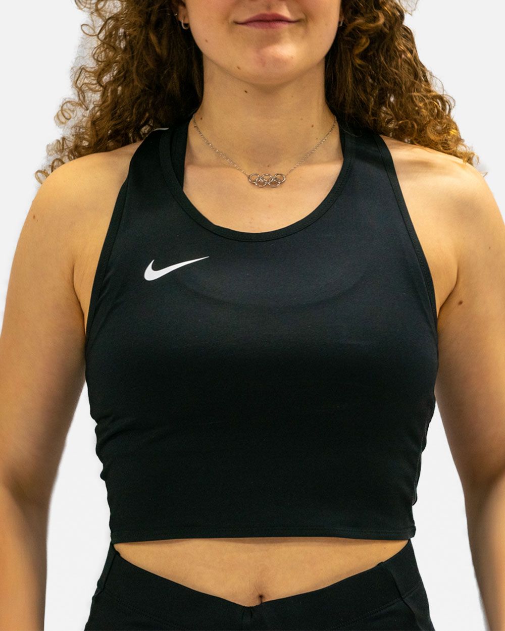 Débardeur de running Nike Stock Noir pour femme
