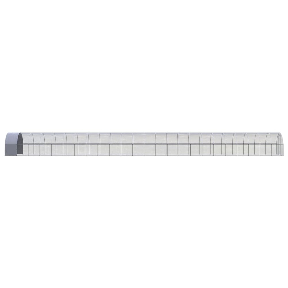 Poulailler d'extérieur 3x24x2 m acier galvanisé