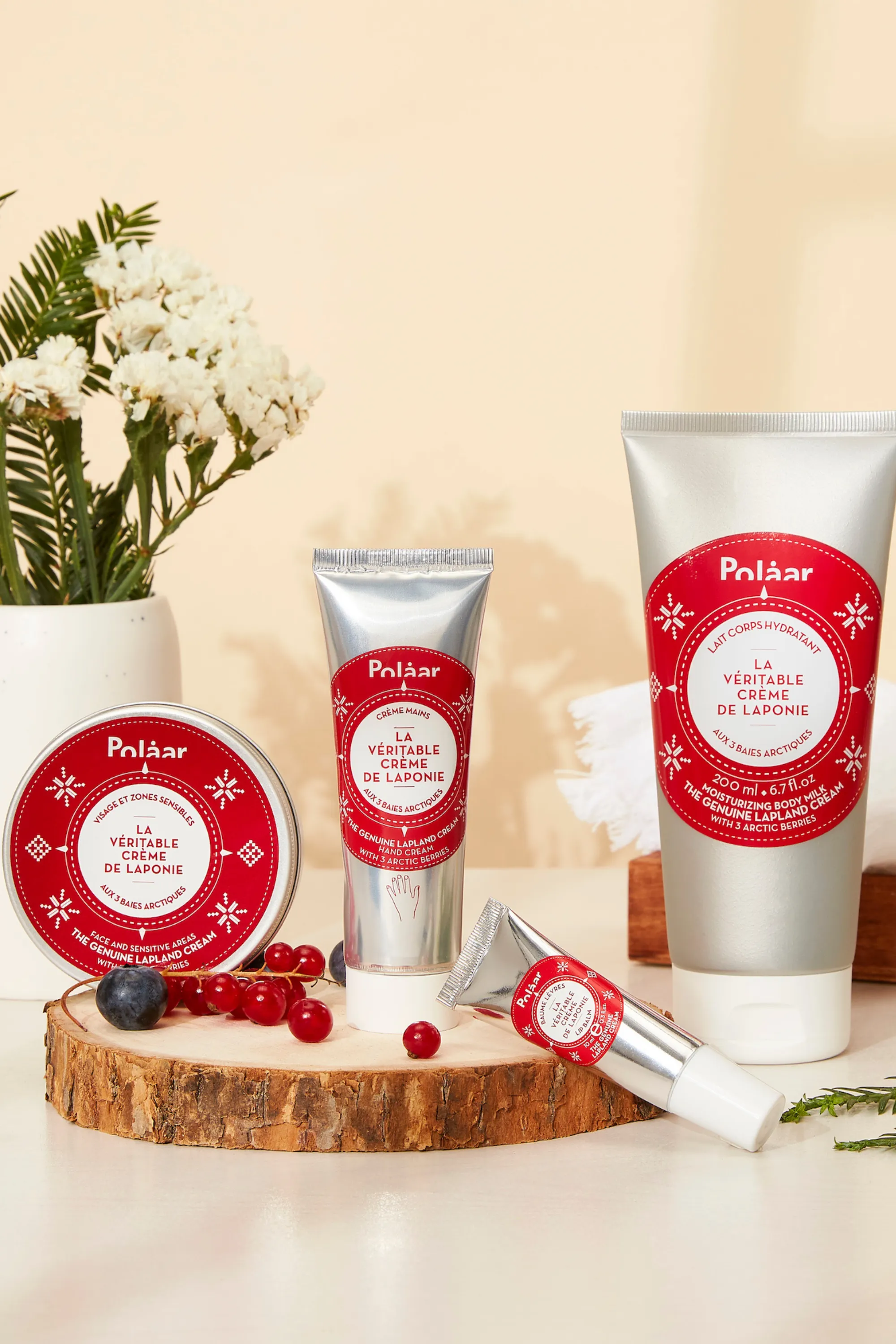 Polaar Crème visage & zones sensibles La Véritable Crème de Laponie aux 3 Baies Arctiques