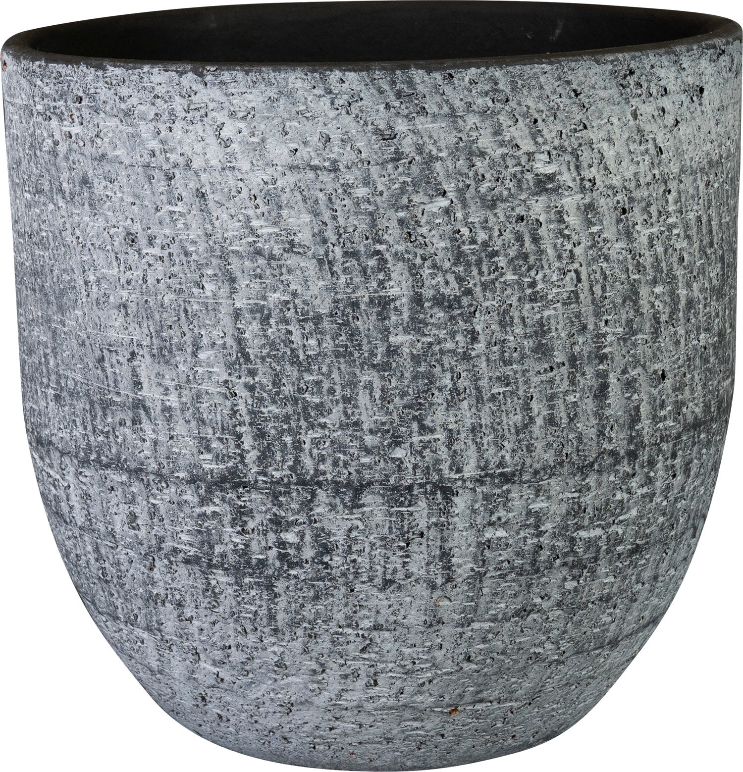 TS bloempot Cas antraciet D 21 H 19 cm