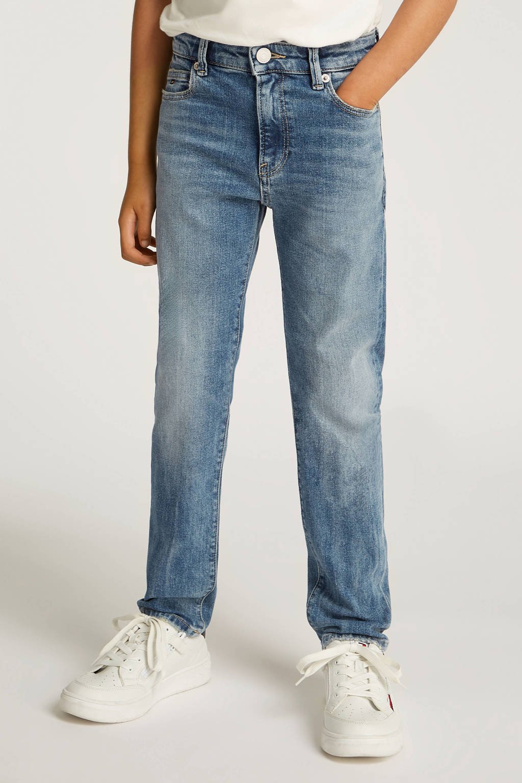 Tommy Hilfiger slim slim fit jeans medium blue denim