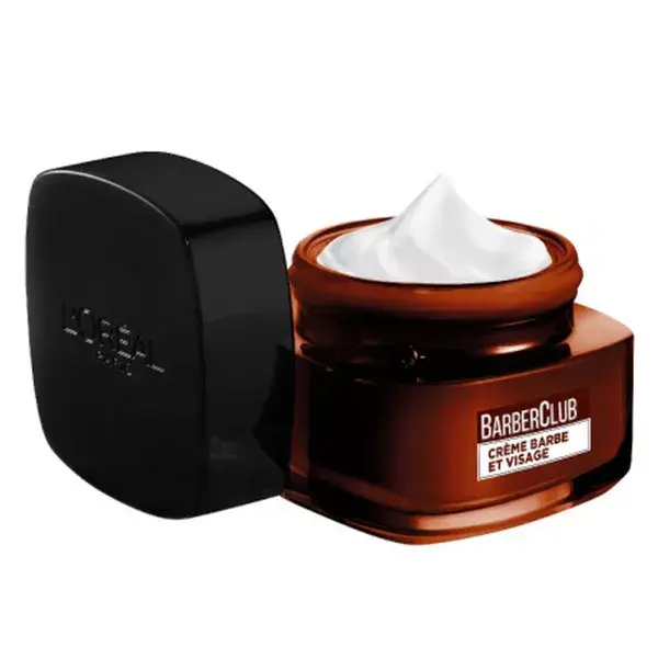 Creme para Barba e Rosto L'Oréal Men Expert Hairstyle BarberClub 50ml