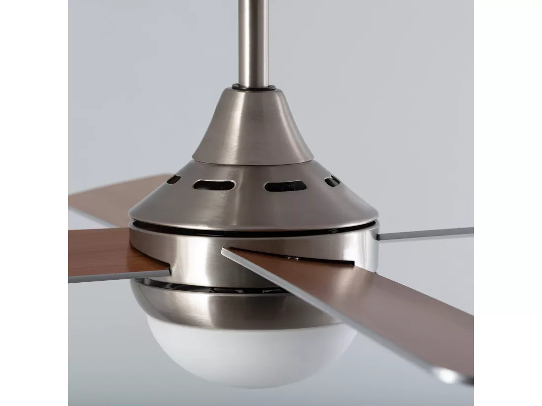 Ventilateur de Plafond Navy Nickel 110cm Nickel