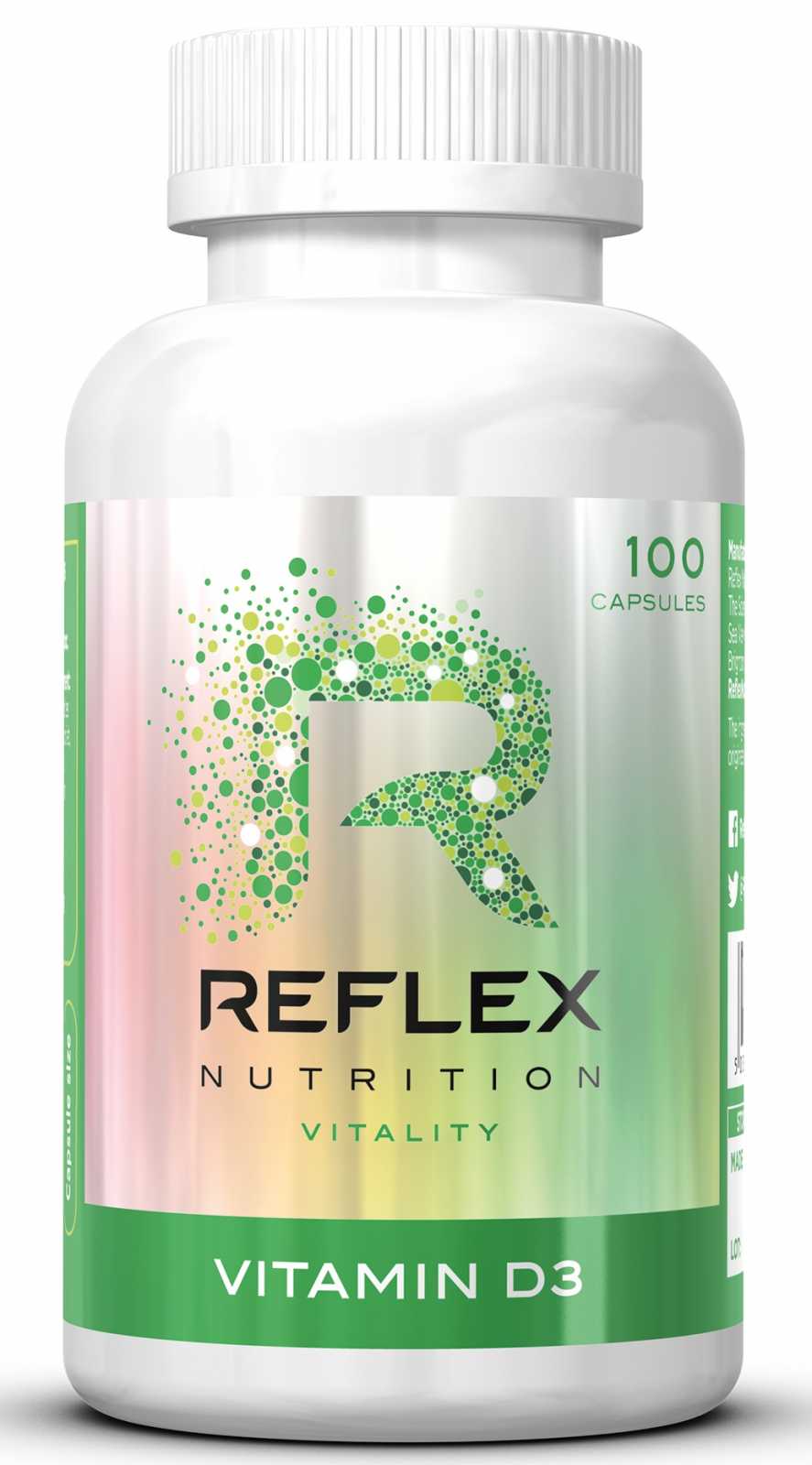 Reflex Vitamina D3 100 cápsulas