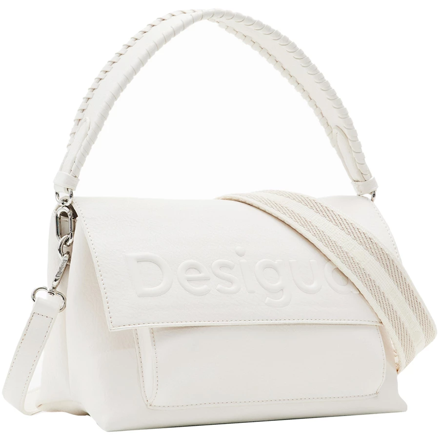 Desigual Half Logo 24 Venecia 2.0 - Umhängetasche 25.5 cm white