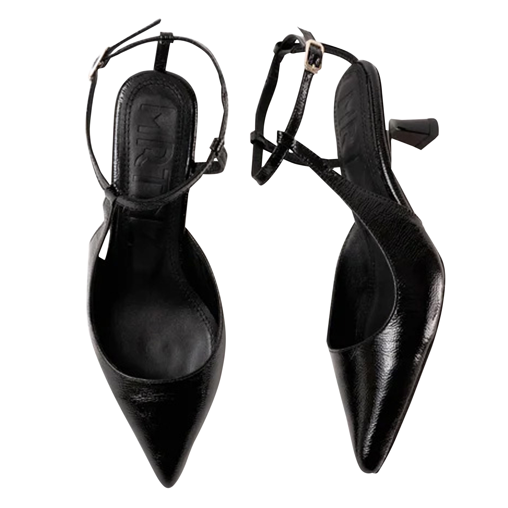 CAMELIA - Escarpins en cuir verni| Noir