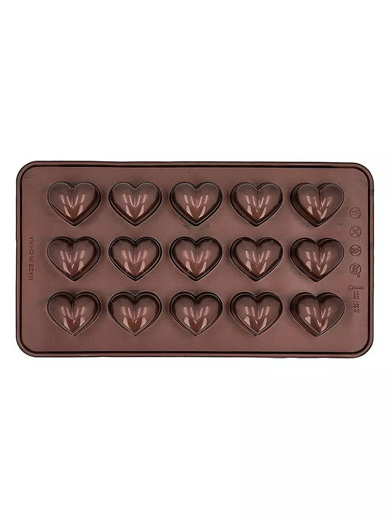 RBV BIRKMANN Pralinenform Herz braun