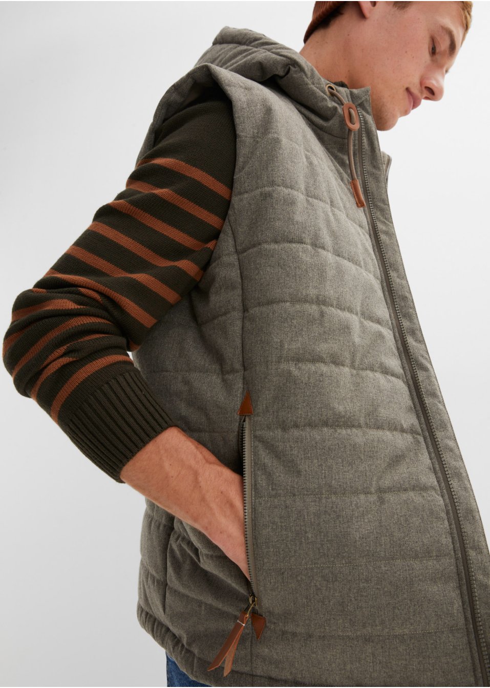 Veste sans manches matelassée
