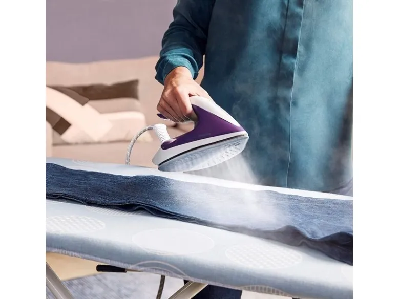 Philips PerfectCare Compact Plus GC7933 - Dampstrygejern med automatisk afbrydelse - såleplade: SteamGlide Plus - 2400 W - magisk lilla