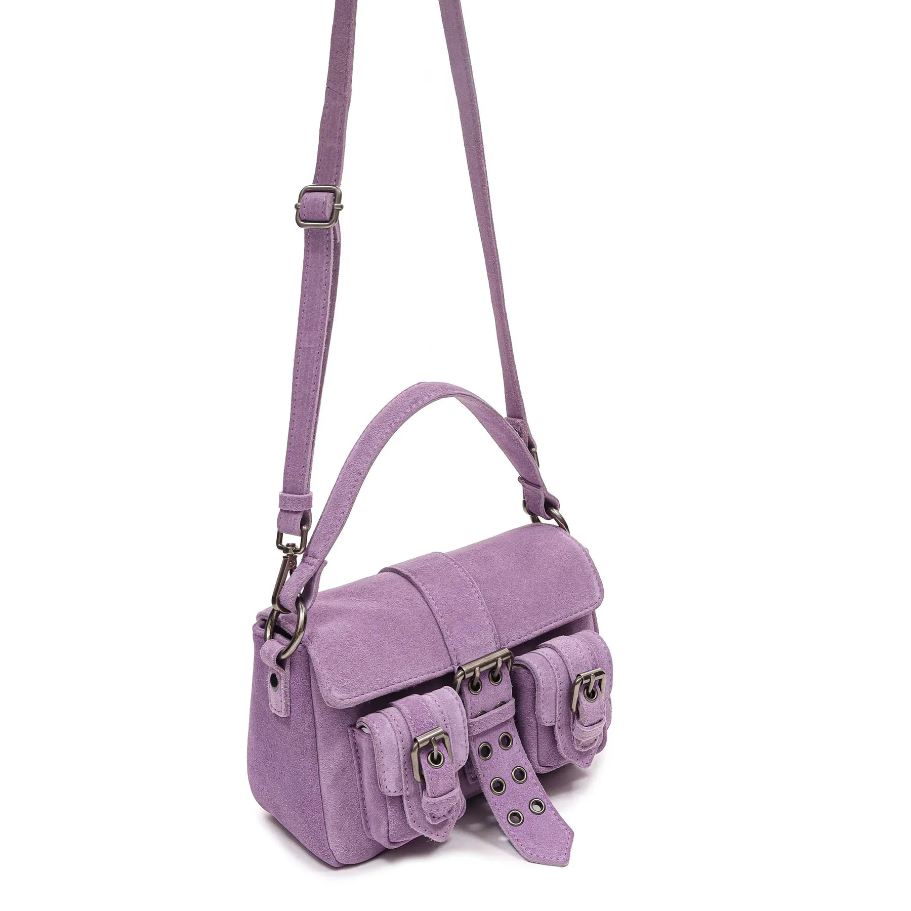 Nunoo | Small Honey Buckle | Suede crossover