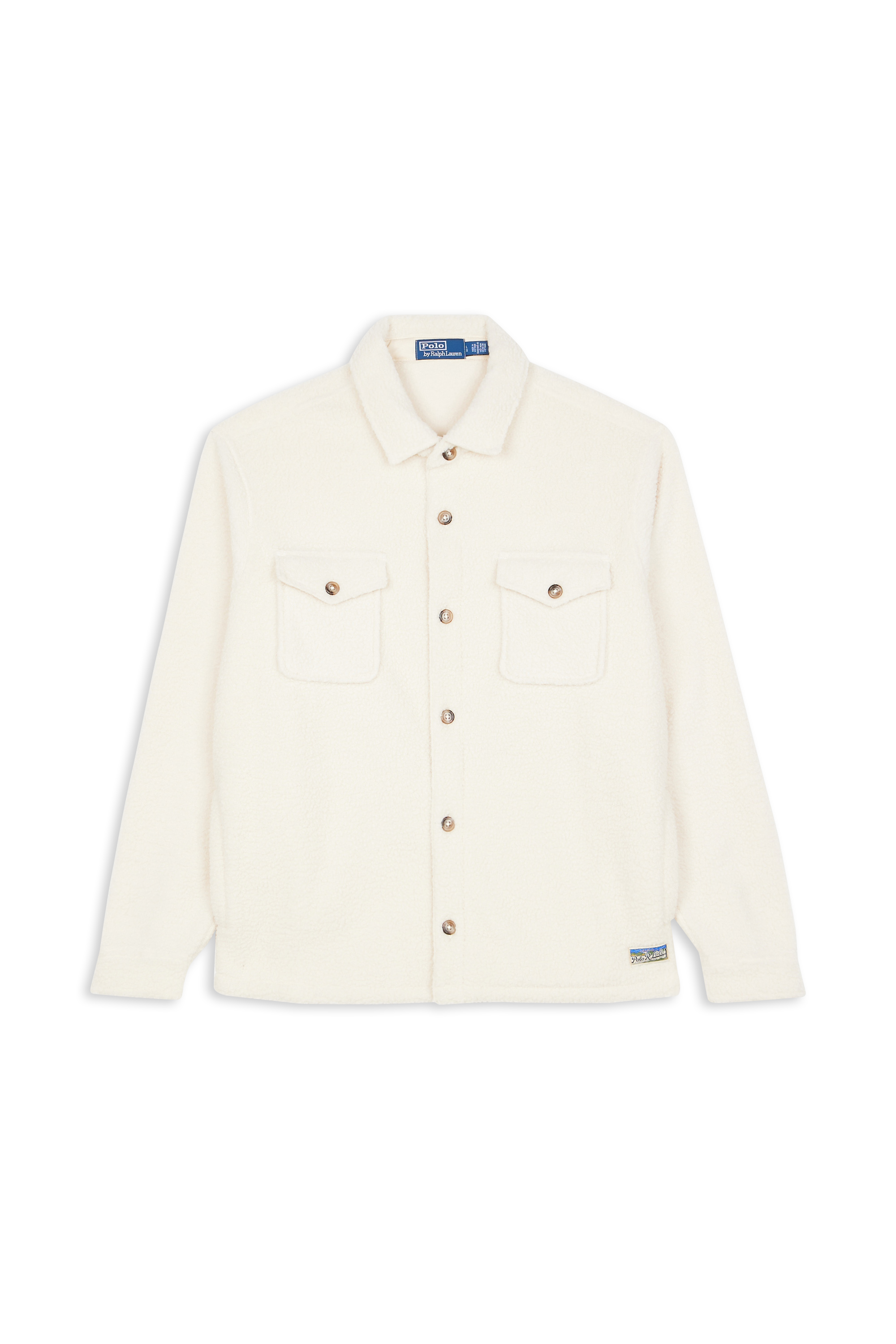 POLO RALPH LAUREN Veste VINTAGE CURLY PILE-LSL-SPS Beige