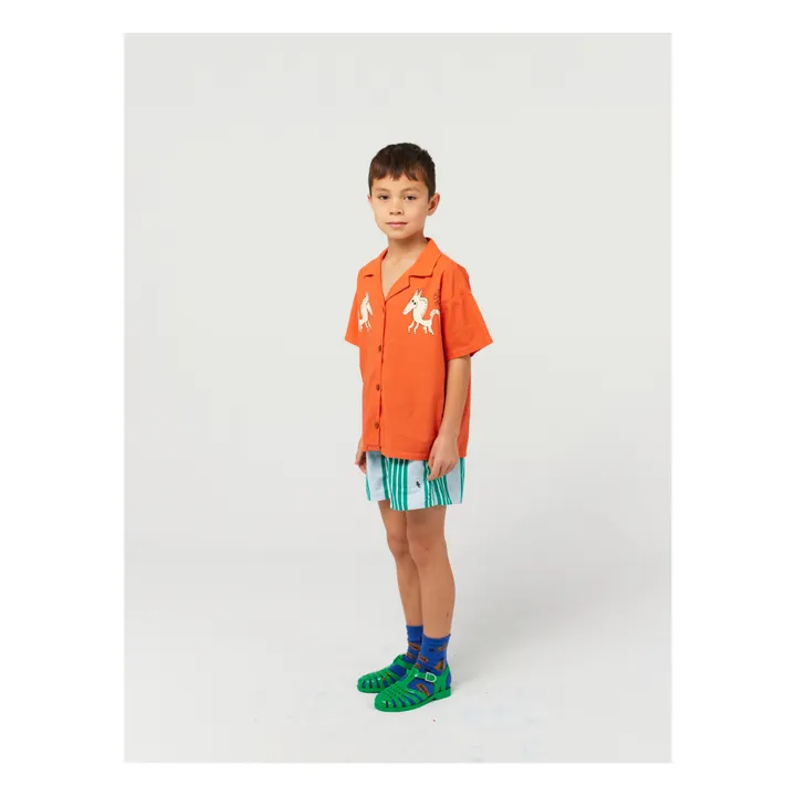 Bobo Choses Exclusivité Bobo Choses x Smallable - Chemise Cheval Blanc | Terracotta