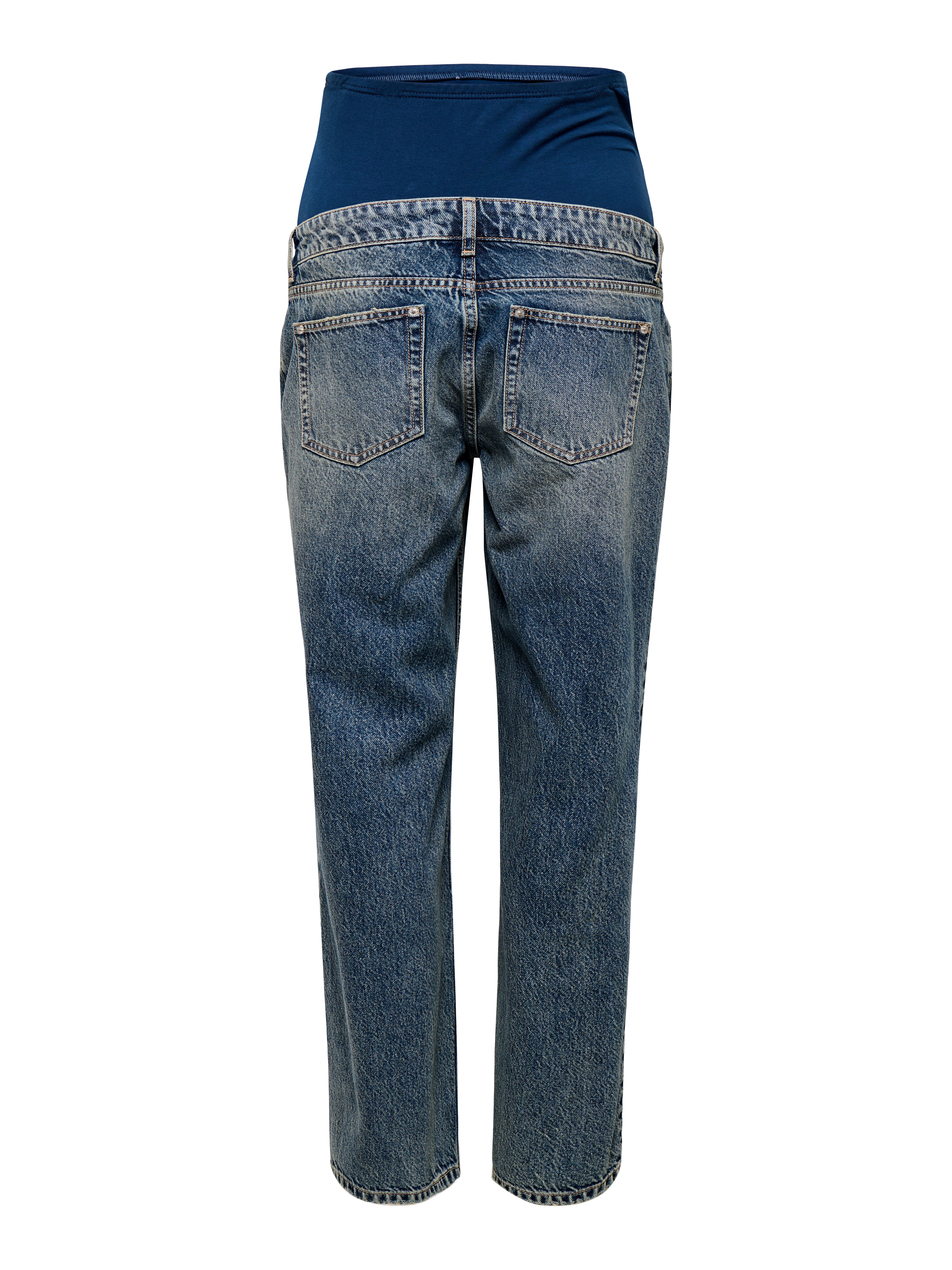 OLMCOBAIN Weiter Beinschnitt Jeans Dark Blue Denim