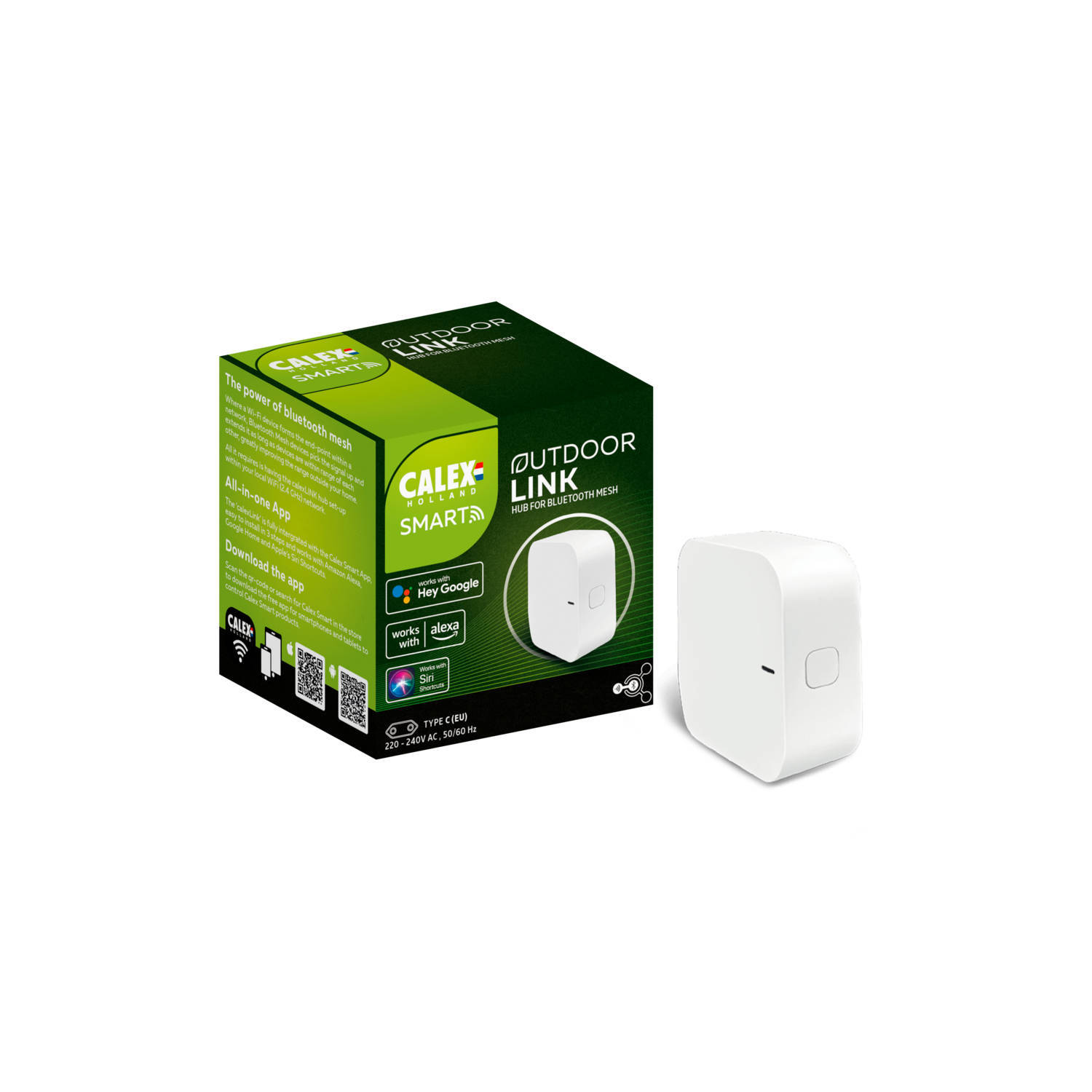 Calex Calex Smart Outdoor slimme accessoires (Gateway Bluetooth Mesh)
