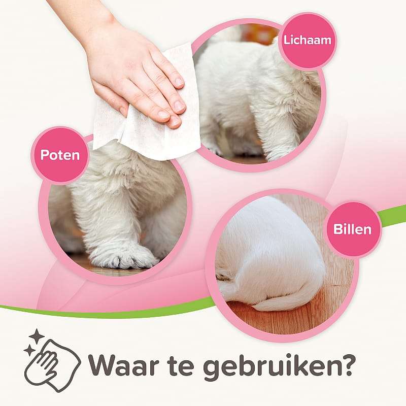 Beaphar Dierendoekjes Sensitive Hond Kat 30 stuks | 15391