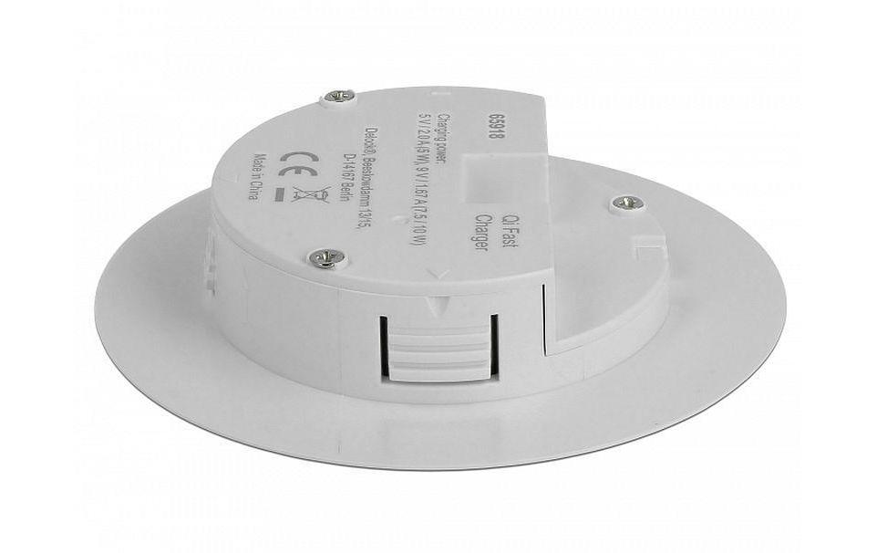 Wireless Charger 65918 für TischeinbauQi-Ladepad für Tischeinbau