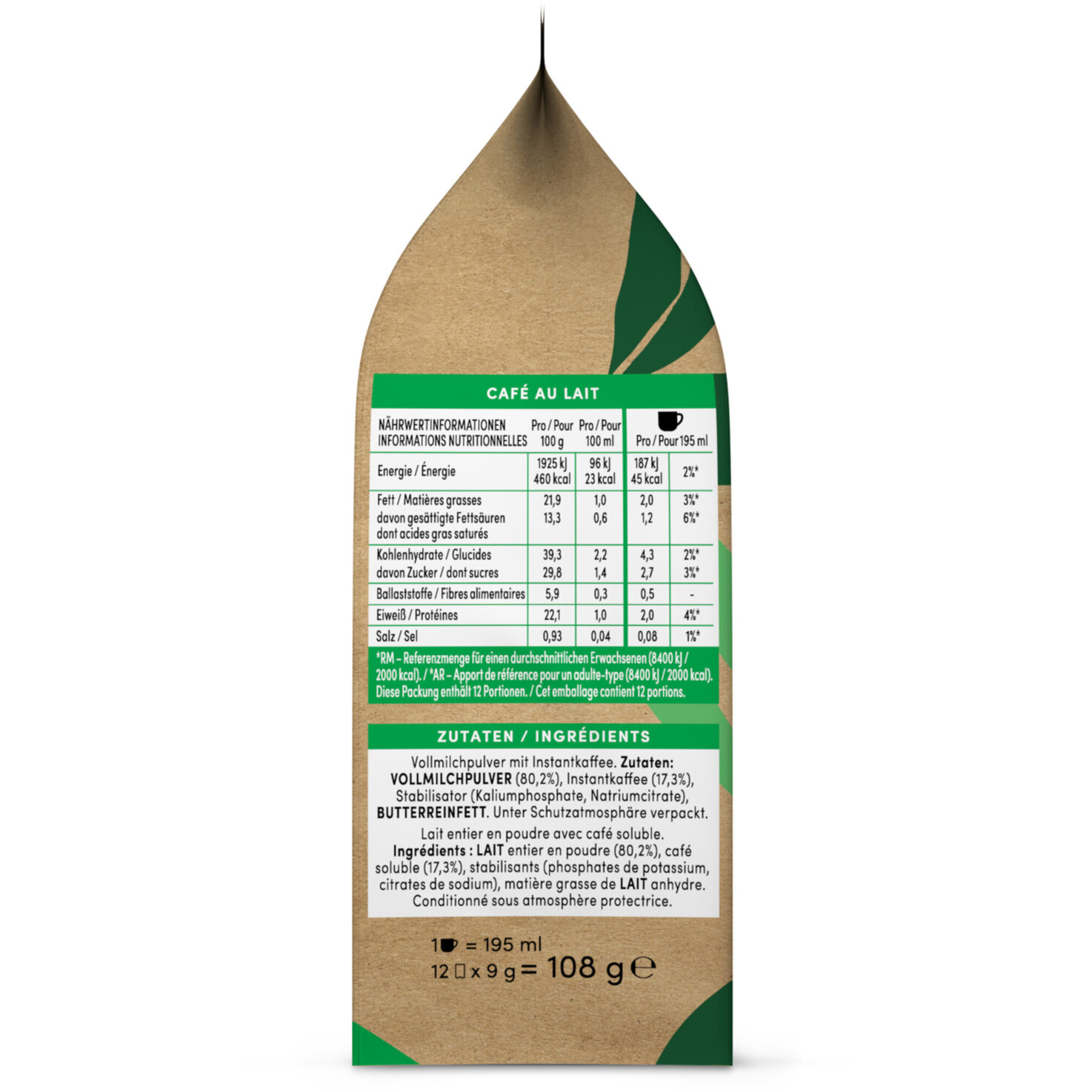 NEO Dolce Gusto Cafe Au Lait 12 Pods