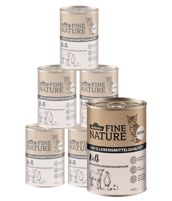 Dehner Fine Nature Nassfutter für Katzen