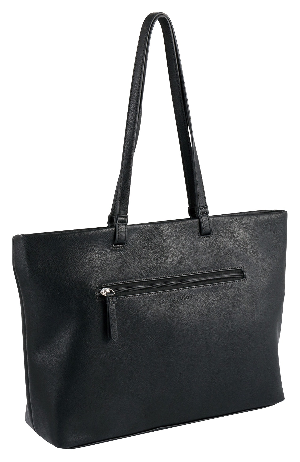 TOM TAILOR Shopper »Rosabel« aus weich genarbtem Lederimitat im cleanen modernen Look