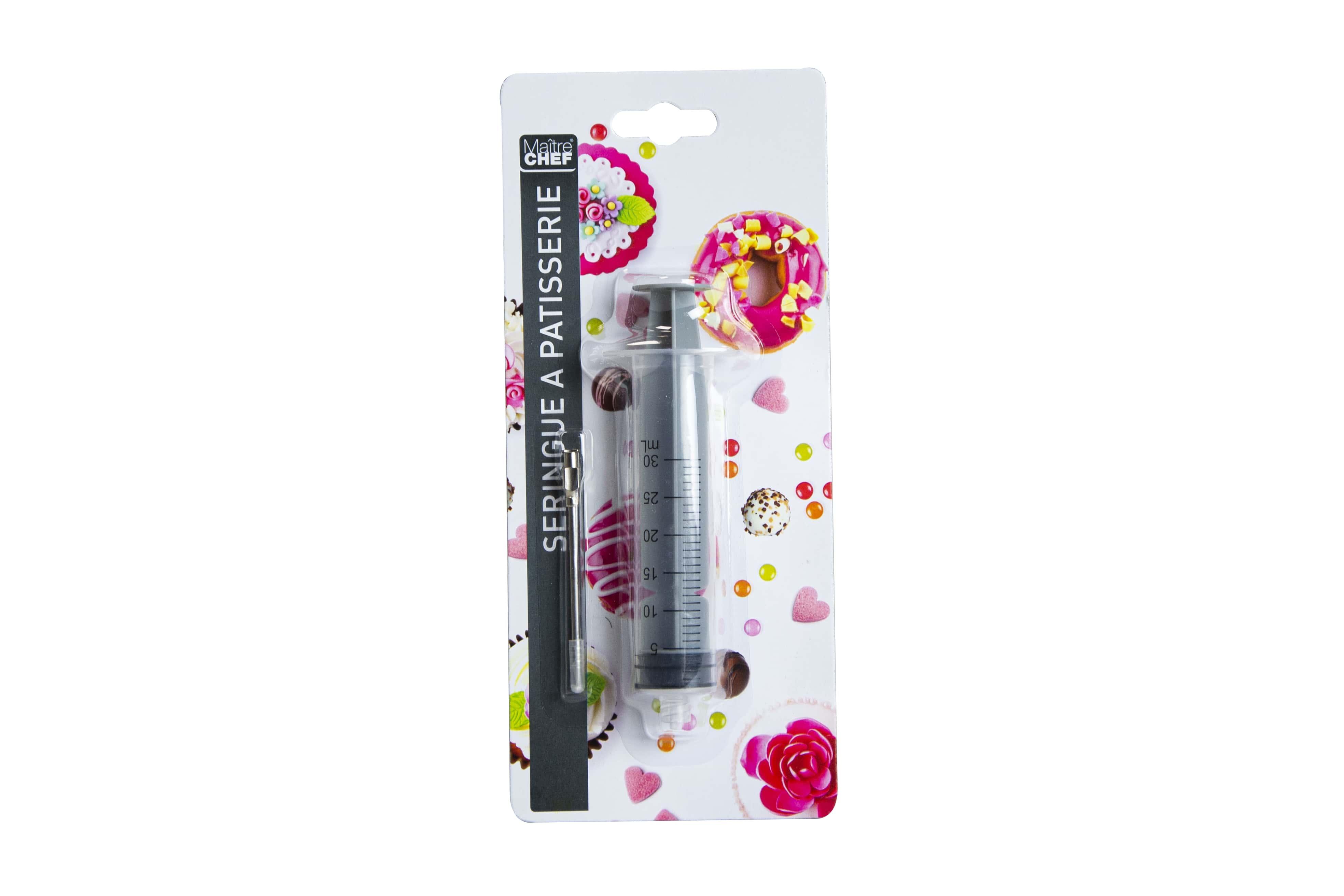 SERINGUE A PATISSERIE AIGUILLE INOX 30ML