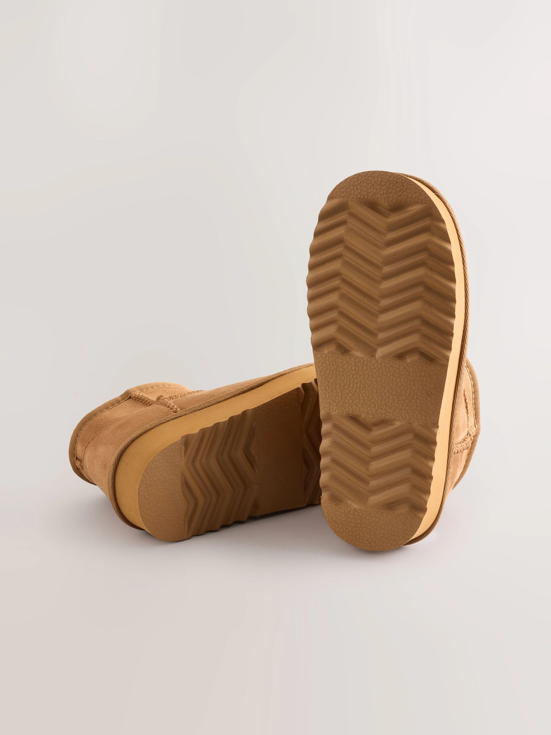 Lichtbruin - Slipper Ankle Boots