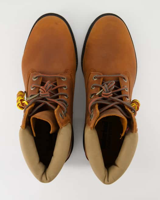 Timberland 6 in Lace Waterproof Schnürstiefel in Braun