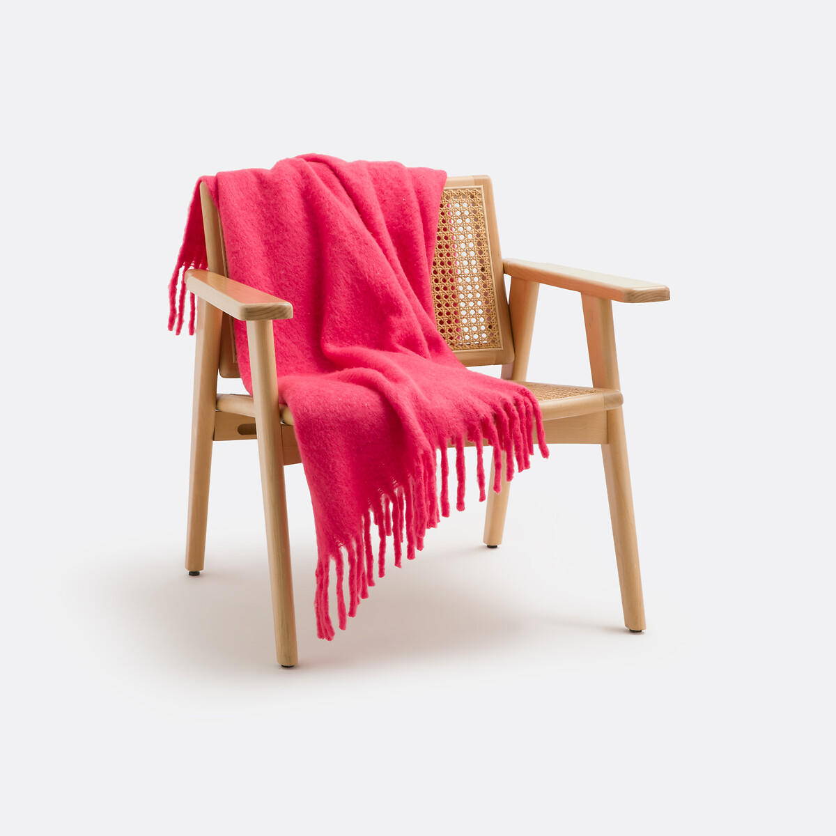LA REDOUTE INTERIORS<br>Xadrez com franjas, Basalm