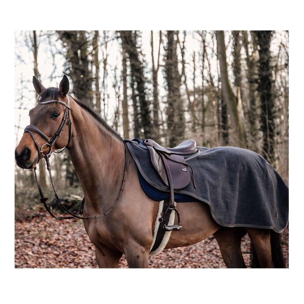 Kentucky HEAVY FLEECE - Couvre-reins dark grey