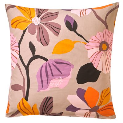 Linge de lit fleurs pop
