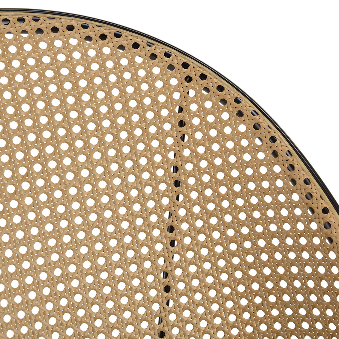 Macabane 2 Chaises Léa noires - 51x60x78 cm