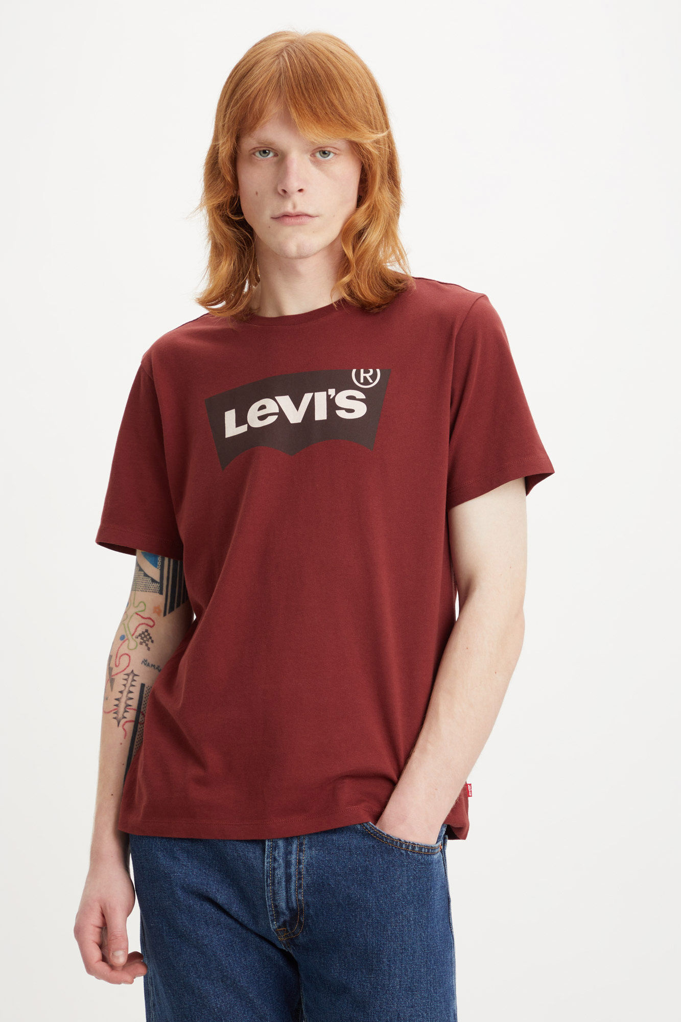 Camiseta Levi's® - Bordô