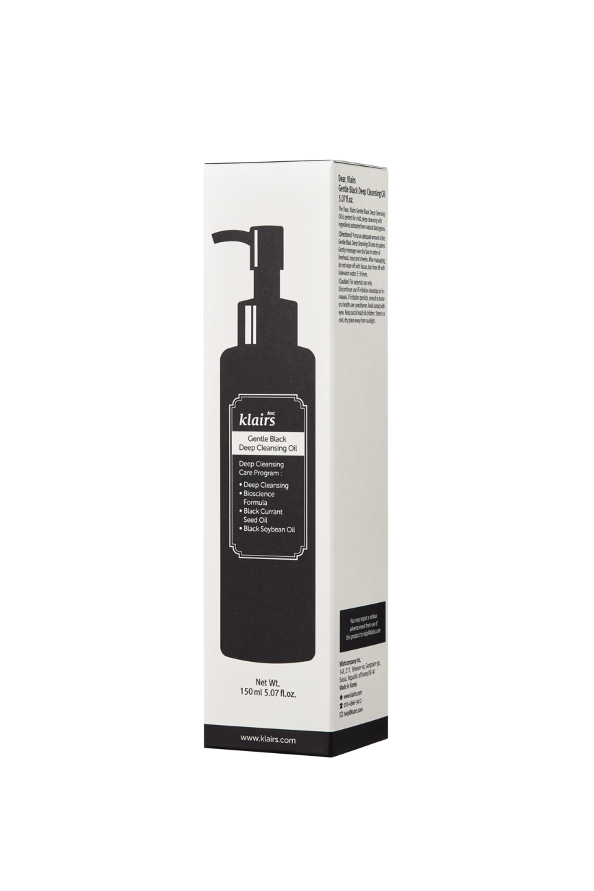 Klairs Gentle Black Deep Cleansing Oil 150 ml