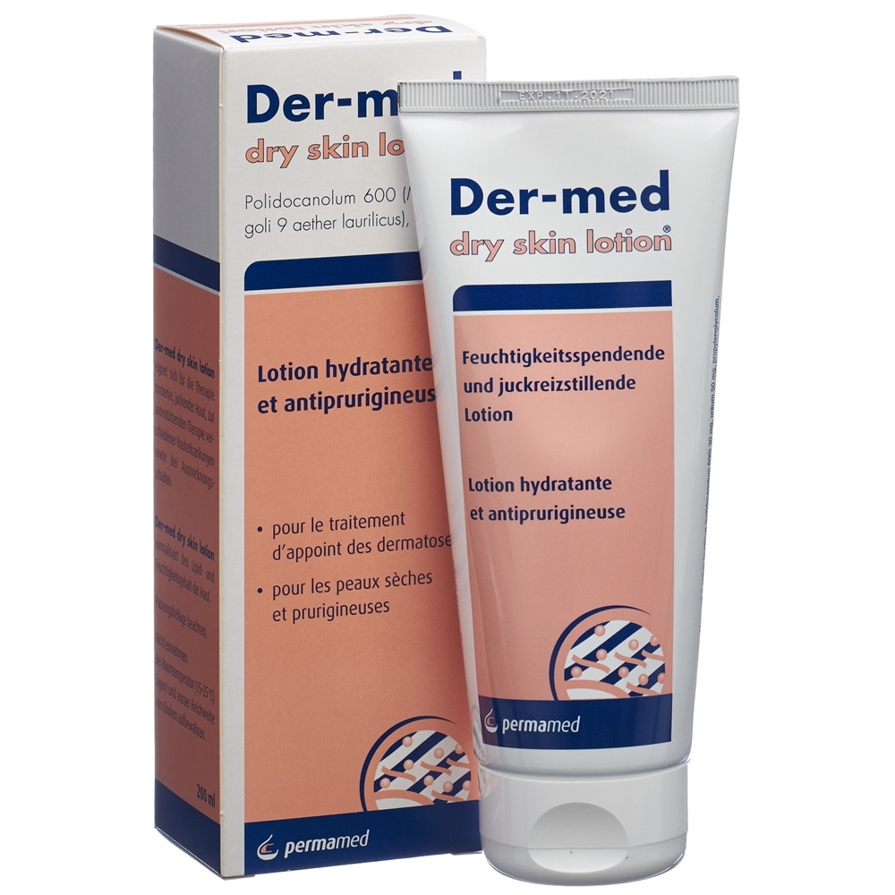 Der-med dry skin Lotion Lot Tb 200 ml