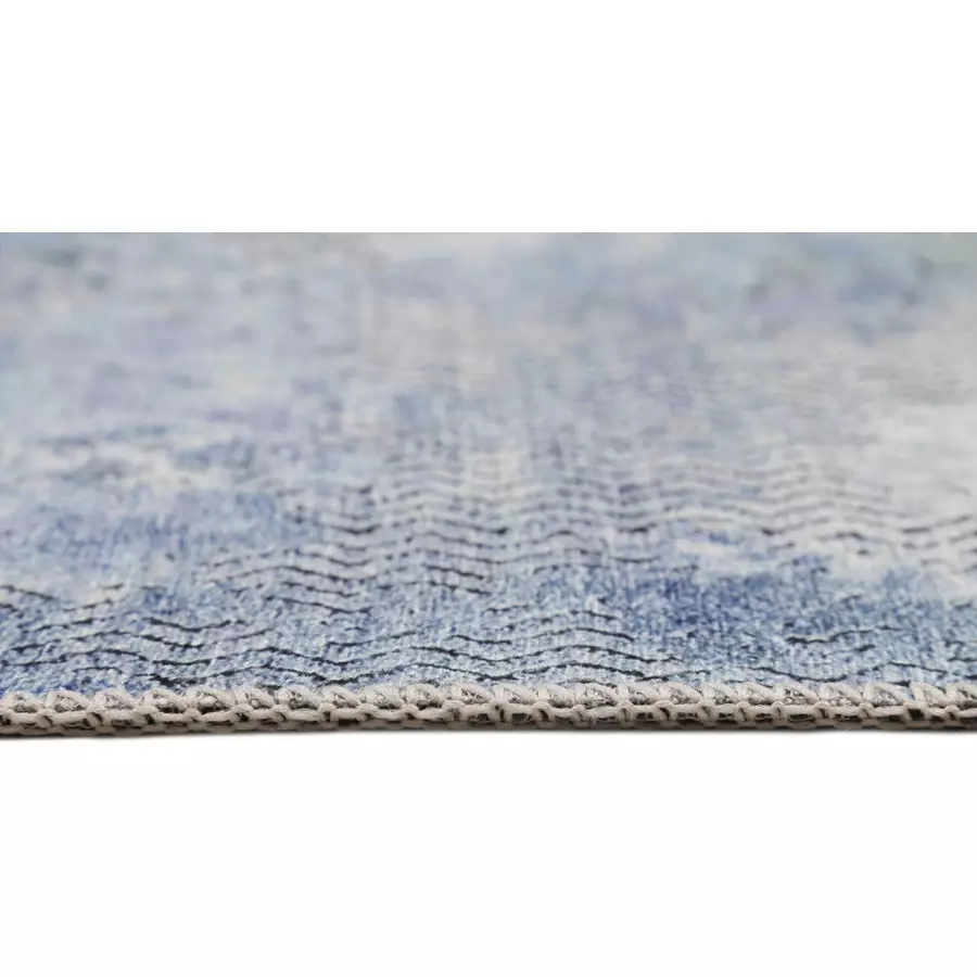 Wecon home Kurzflorteppich Radiate graublau