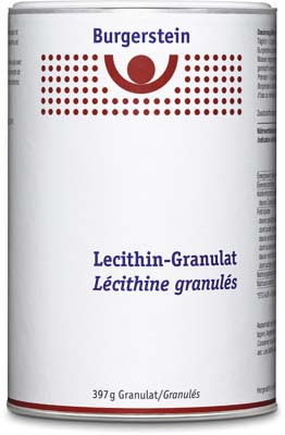 BURGERSTEIN Lecithin Granulat<br>400 g, Dose, Granulat zur Herstellung einer Lösung zum Einnehmen