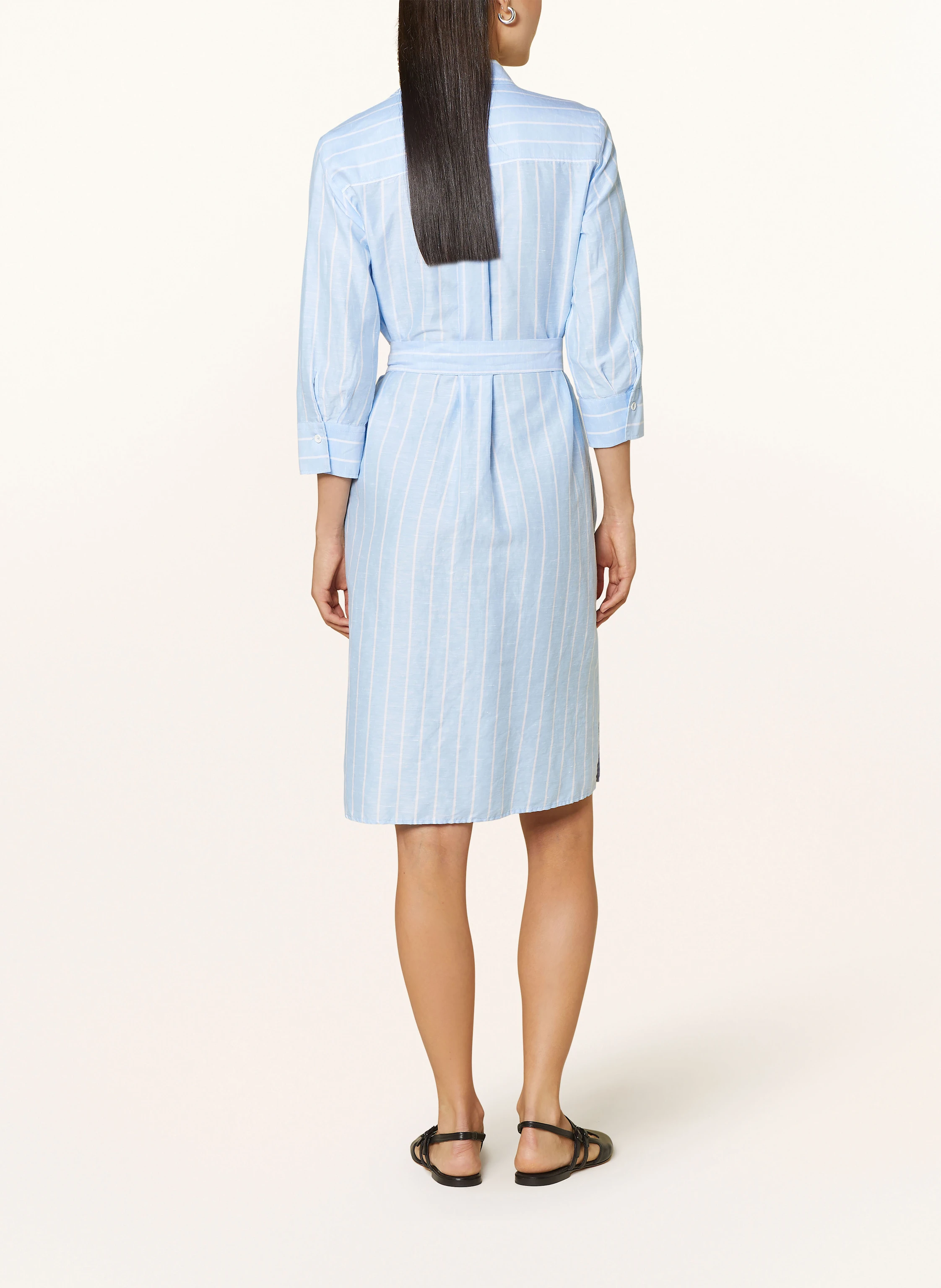 ETERNA Hemdblusenkleid mit Leinen