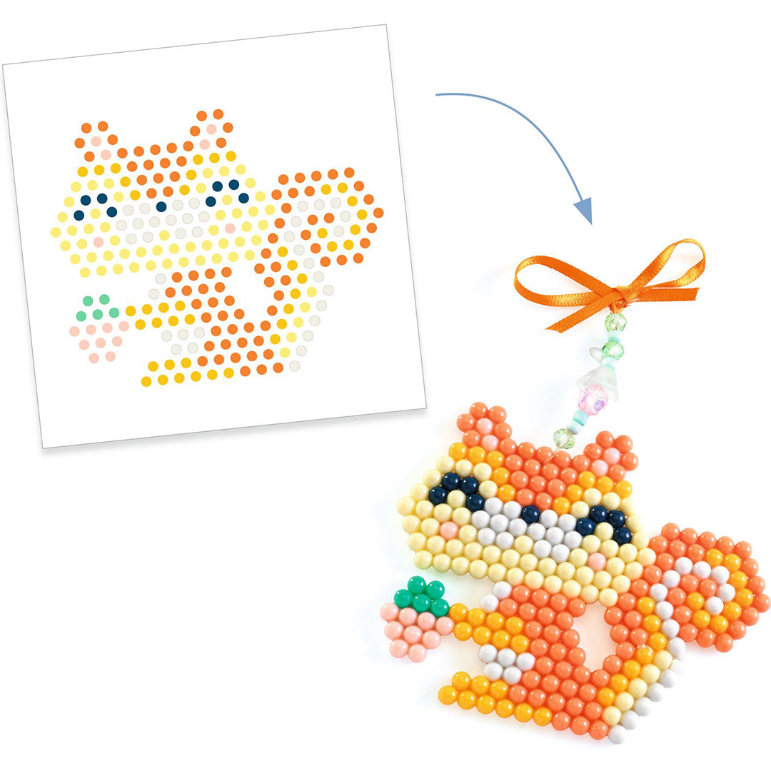 djeco knutselset waterkralen furry friends