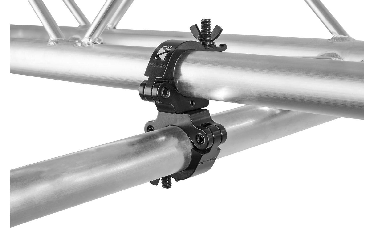 Clamp BC50B-200D 48-51 mm SchwarzAluminium-Klemme mit Schwenkkupplung