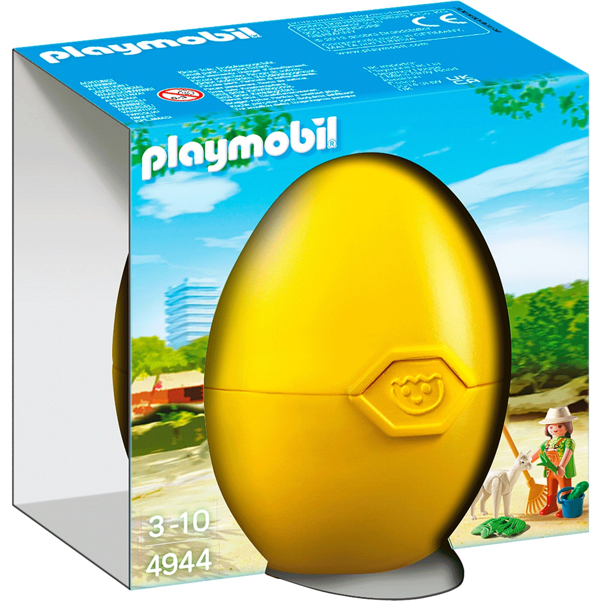 PLAYMOBIL Konstruktionsspielzeug Tierpflegerin mit Alpaka