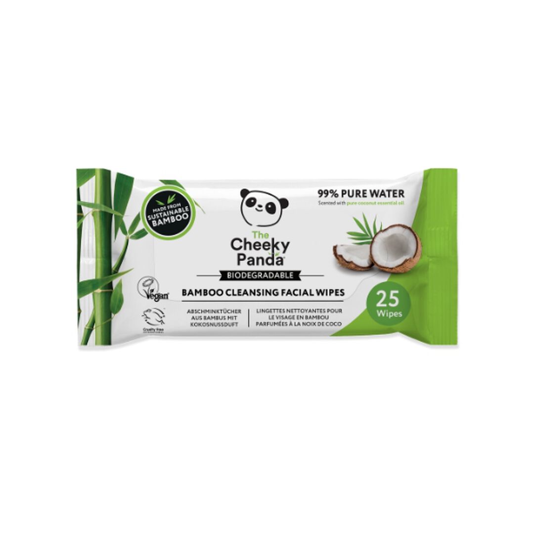 Toalhitas Desmaquilhantes 100% Bambu Orgânico Coco - 1un