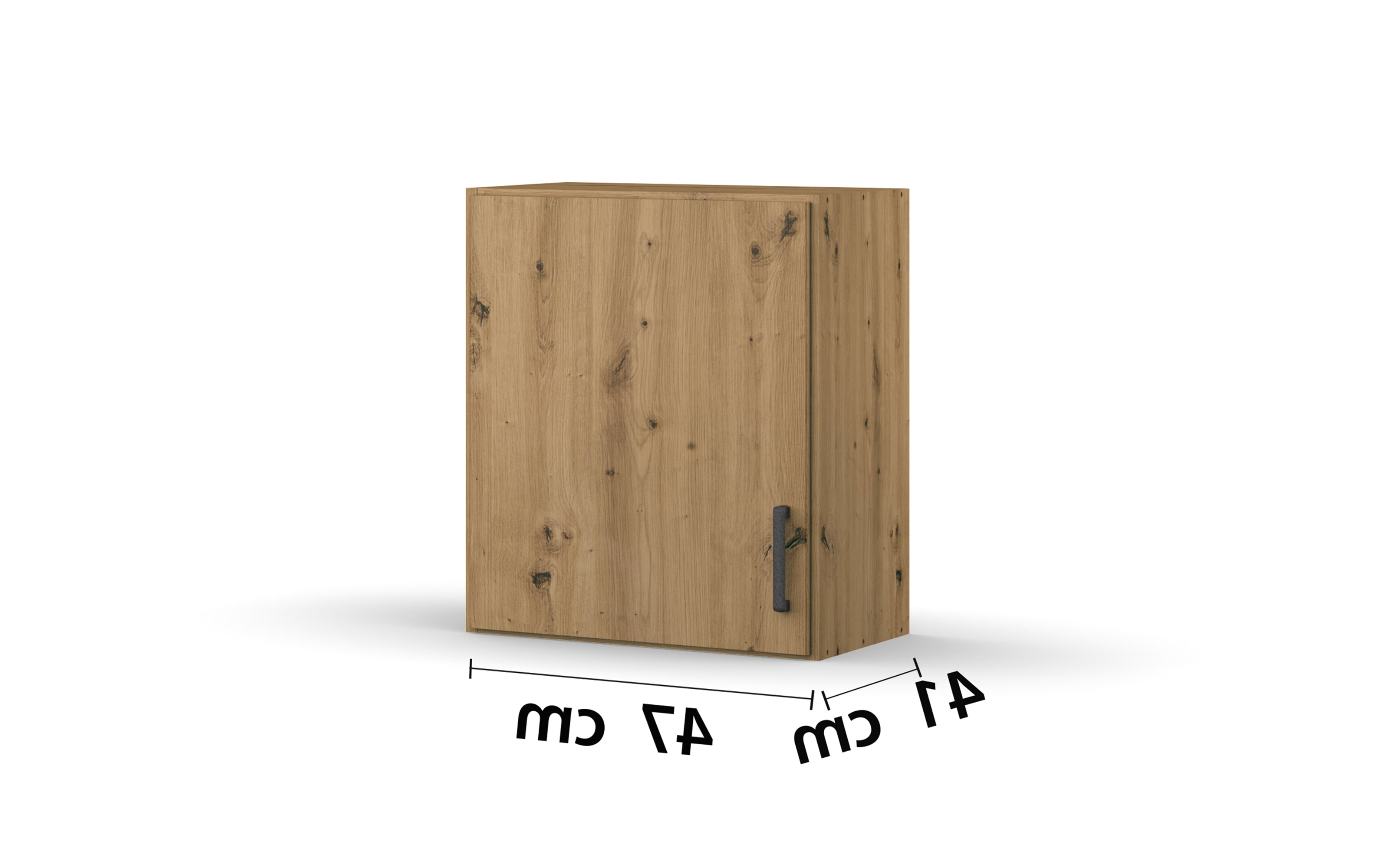 Hängeschrank 61L4 Allrounder, Eiche Artisan Nachbildung,47 x 58 cm