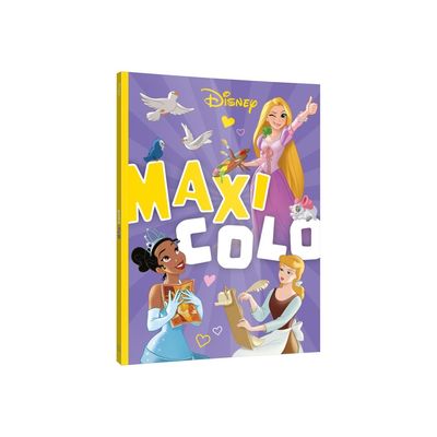 Disney Princesses - Maxi colo livre à colorier