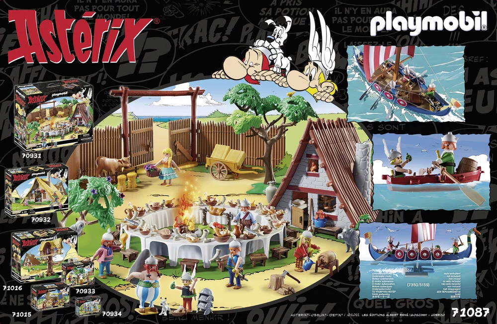 ASTERIX - CALENDRIER DE L'AVENT  - ASTERIX ET LES PIRATES - 71087